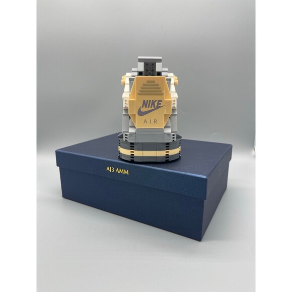 Completed A Ma Maniere x Air Jordan 3 ‘Raised by Women’ Kick Brick Set - Picture 4 of 4